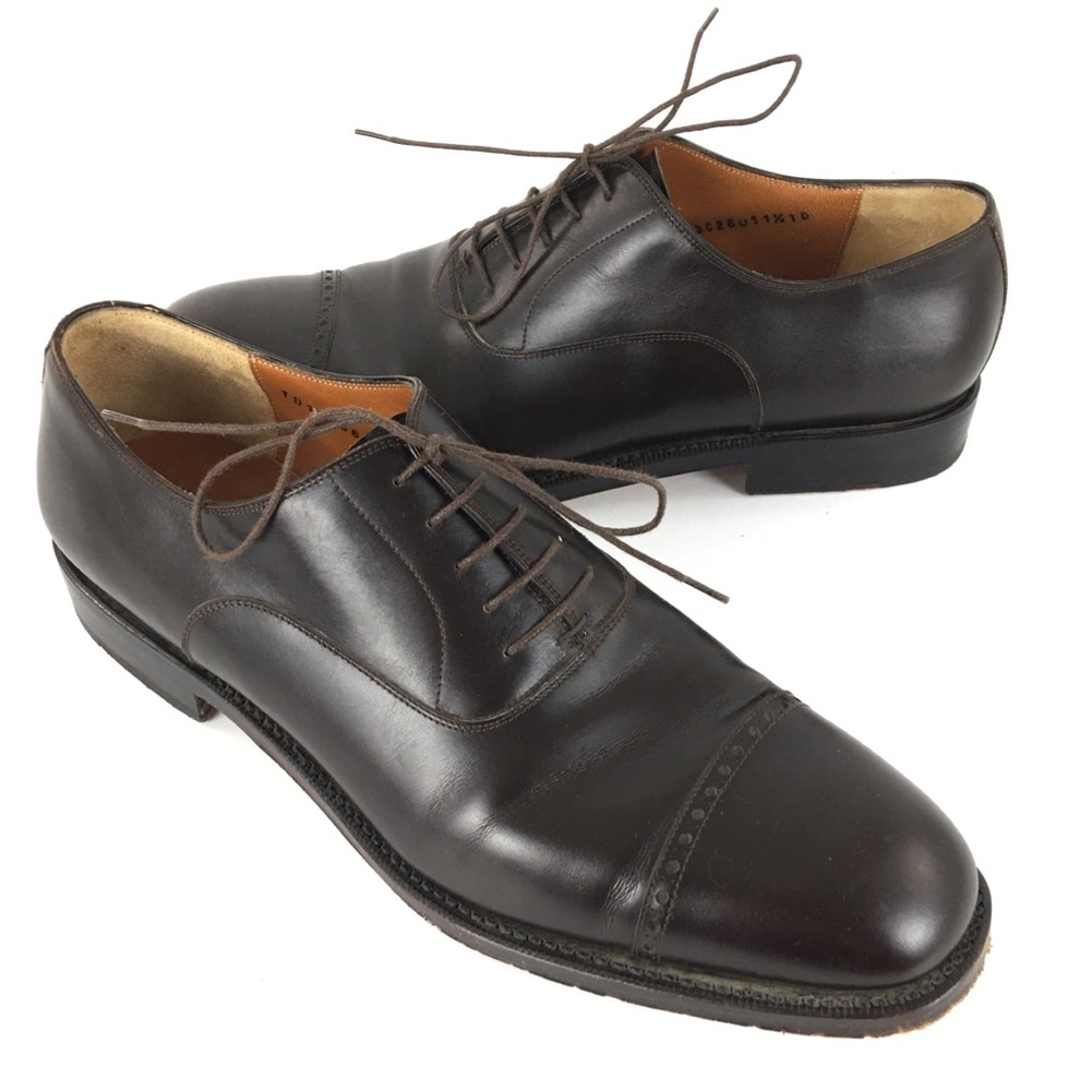 Salvatore Ferragamo Tramezza Leather Oxford 11.5 D